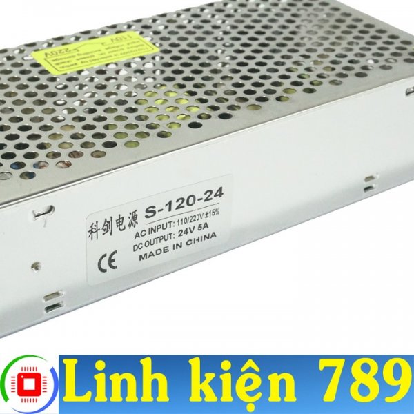Nguồn tổ ong 24V 5A loại tốt